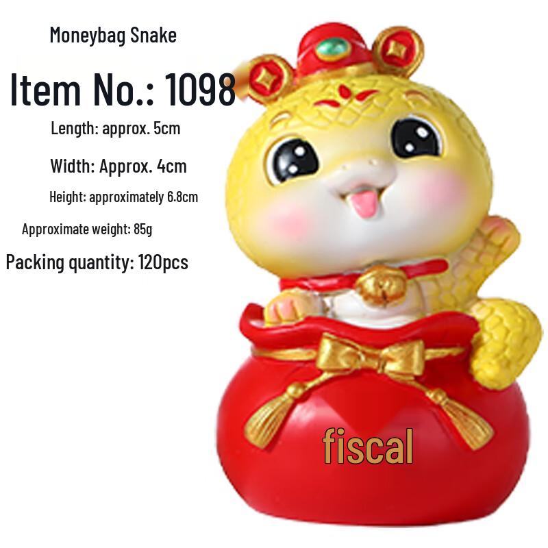 Junshi Cute God of Wealth Bobblehead Figurines