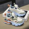 2024 Autumn Boys' Breathable Mesh Knob Buckle Sports Shoes