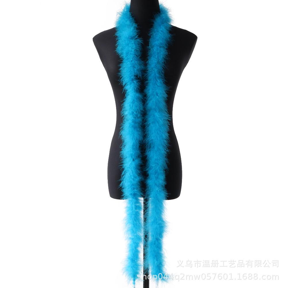 Feather 13G Full Fluff Strips Macaron Colored Turkey Fur Clothing Accessories Diy Fluff Strips