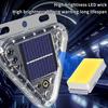 Multicolor Truck Tail Flashing Light Led Solar Warning Light Anti Collision Magnetic Touch Switch Wireless Strobe Triangle Lamp