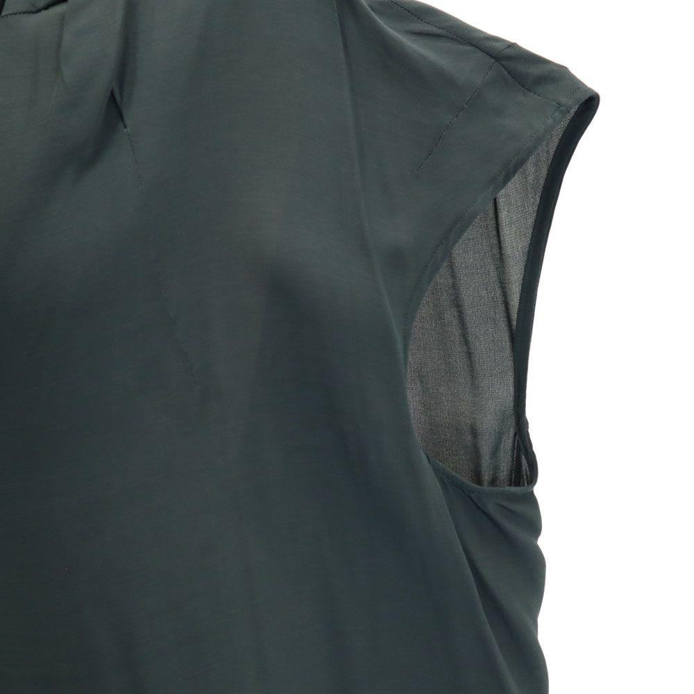 Marni Made In Italy Short Sleeve Long Dress 40 Black French Sleeve Women Used