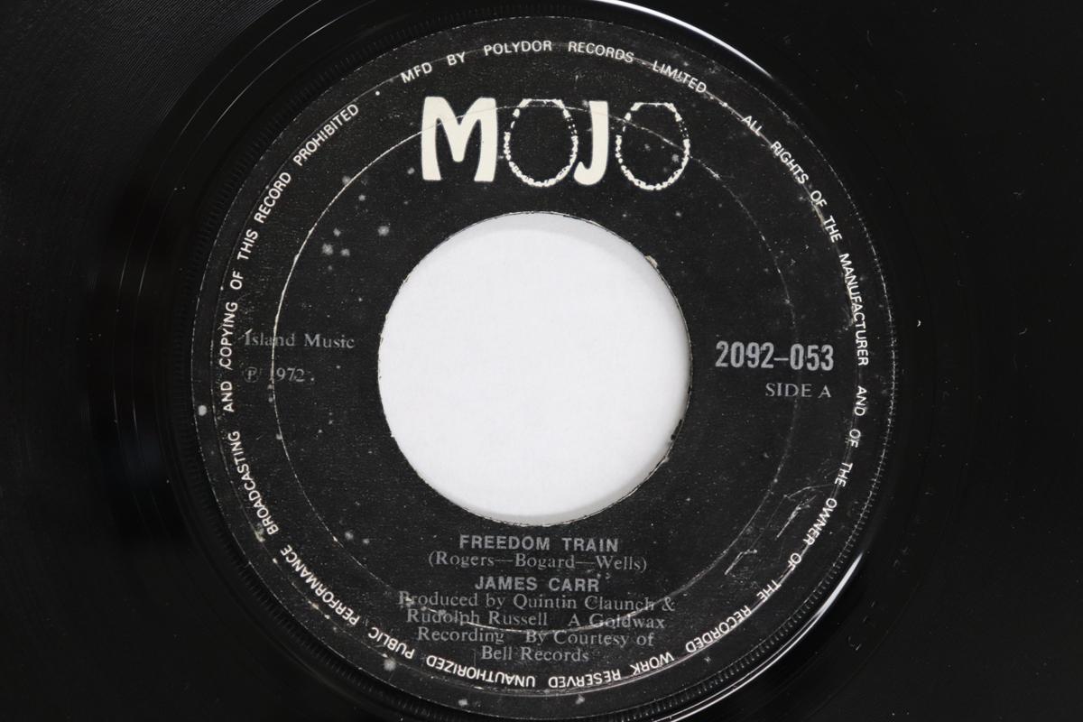 

7-дюймовая пластинка ДЖЕЙМС КАРР - Поезд свободы / Это то, чего я хочу 2092053 MOJO 1972 Великобритания Соул/Фанк Б/У