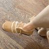 Women's Flats Warm Shoes Winter Fashion New Concise Short Plush Soft Shoes Solid Color Women Cotton Shoes