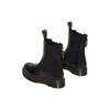 Dr. Martens 1490 Skórzane Wygodne Proste Ciepłe Krótkie Botki Chelsea Buty Unisex Czarne 27844001