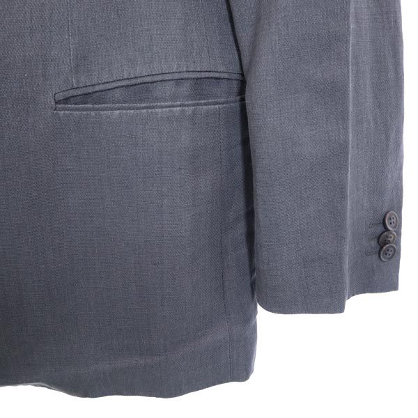 Armani Made In Italy Suit Setup Gray Tailored Jacket Men's Used