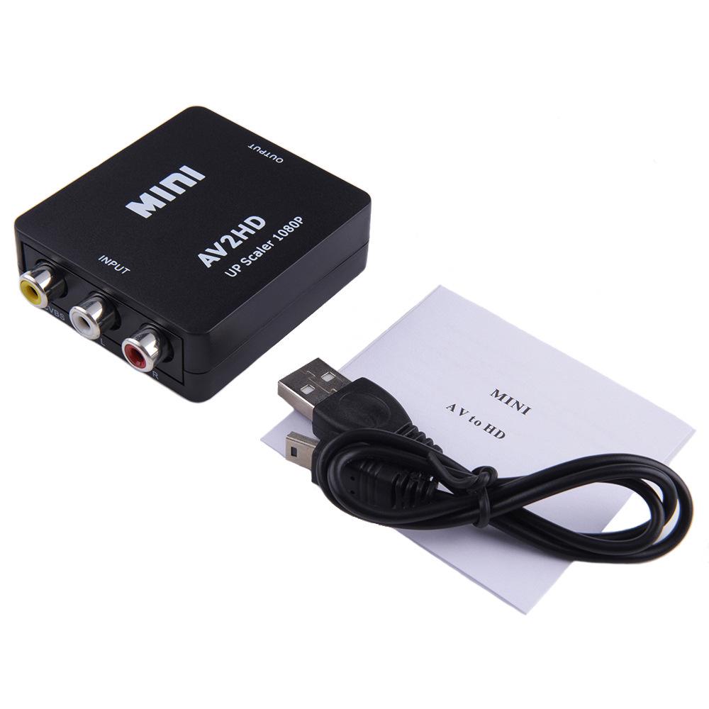 1080P AV to HDMI Converter for Game Console and TV