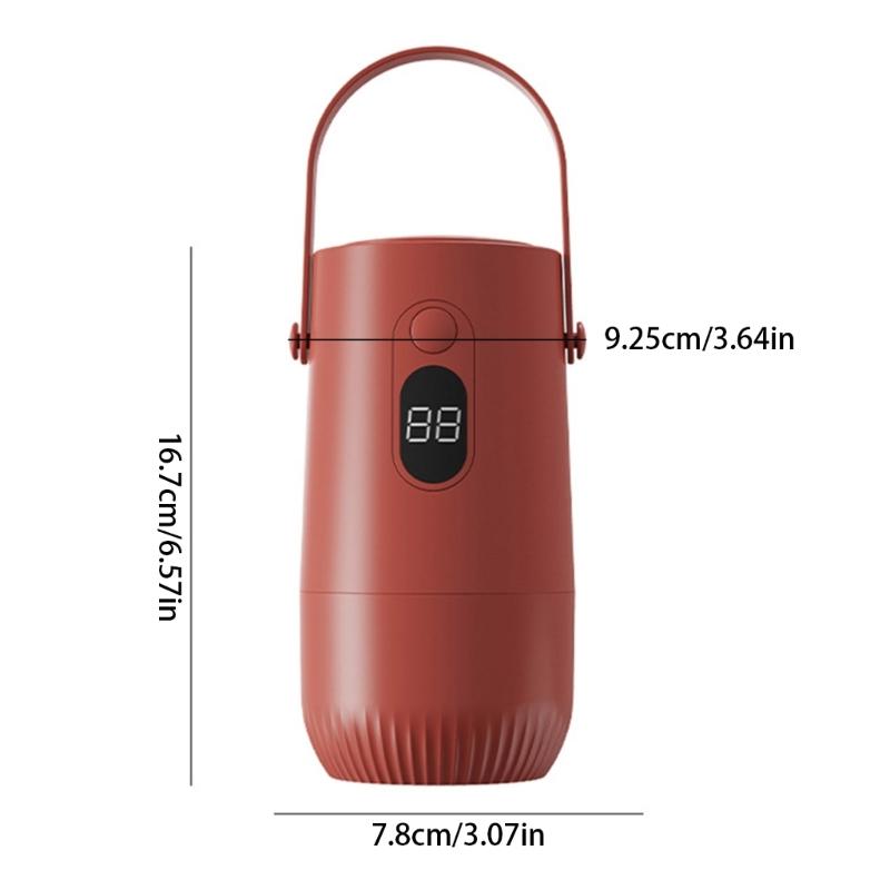 110V Portable Travel Dryer for Clothes Lightweight Electric Drying Machine Electric Portable Dryer for Apartment