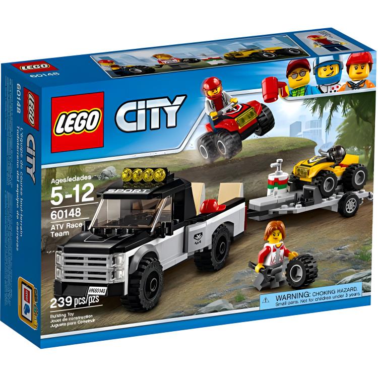 LEGO All Terrain Racing Team, City Collection Plastic Building Blocks 239pcs 60148