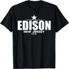 Edison New Jersey Retro Vintage T-Shirt
