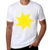 Rapunzel Sun Tshirt Simple Casual Short Sleeve Cotton Tshirt