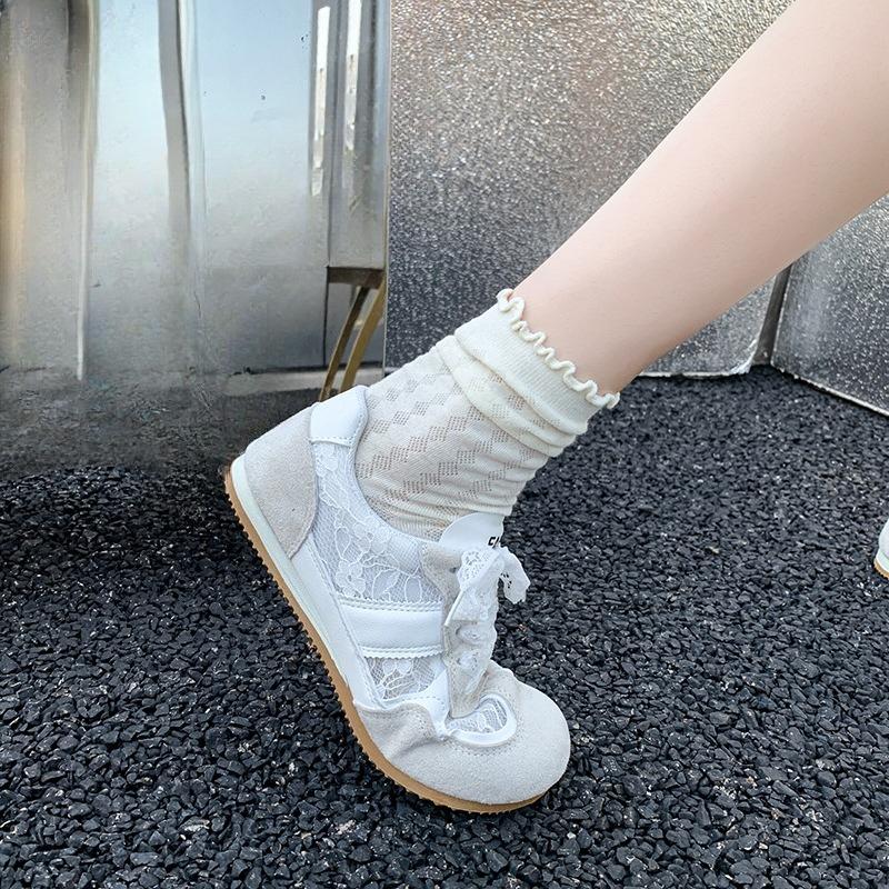 

Breathable Single-layer Sporty Casual Shoes for Women - New Style, Versatile, Platform Shoes 40 бежевий