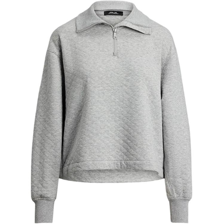 

Polo Ralph Lauren Однотонный пуловер с длинным рукавом Хлопковый топ Женские топы WMXGKNINFB20041-020