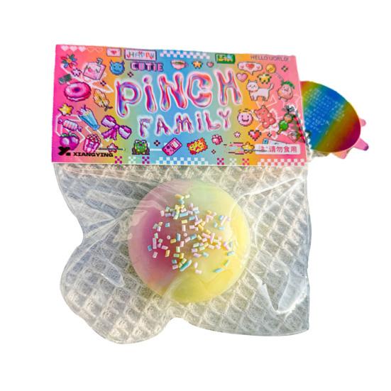 Waffel-Quetschspielzeug, langsame Rückfederung, Stressabbau, Hasen-Dessert, Katzenpfote, zerquetscht, sensorisches Zappelspielzeug, Kneifspielzeug, Geburtstagsgeschenk für Kinder und Erwachsene