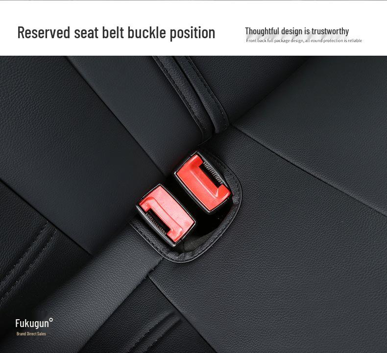 Perforated Genuine Leather Car Seat Cushion for Ford Mondeo, One Version, Five Seats
