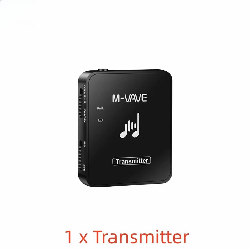 WP-10 2.4G Wireless System Earphone Monitor Rechargeable Transmission System Transmitter Receiver Mono Recording Function