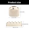 PU Propane Gas Cylinder Cover Gas Fuels Tanks Protector Gas Canister Cover Cylinder Picnics Gas Canister Protective Case