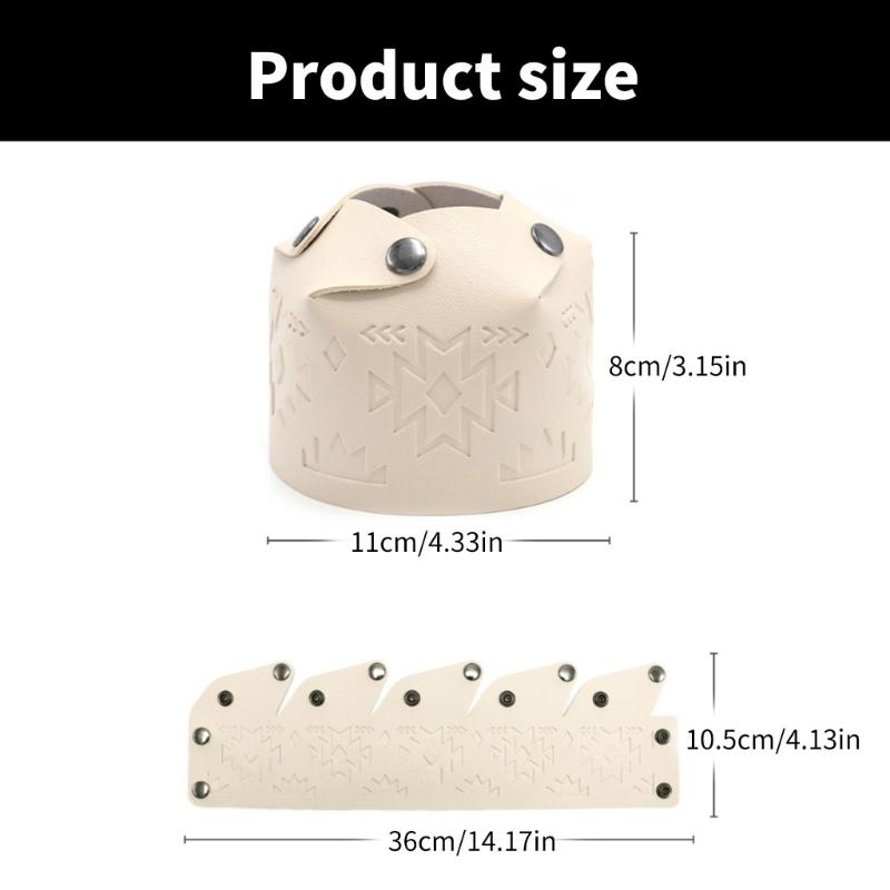 PU Propane Gas Cylinder Cover Gas Fuels Tanks Protector Gas Canister Cover Cylinder Picnics Gas Canister Protective Case