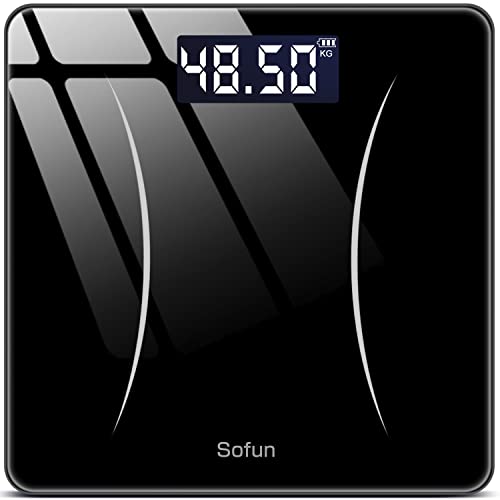 

Digital Bathroom Scale, Simple Electronic Scale [2026 New Standard! 50g High Precision, Ultra-Thin 2.2cm Model] Automatic ON/OFF, High Precision, Back