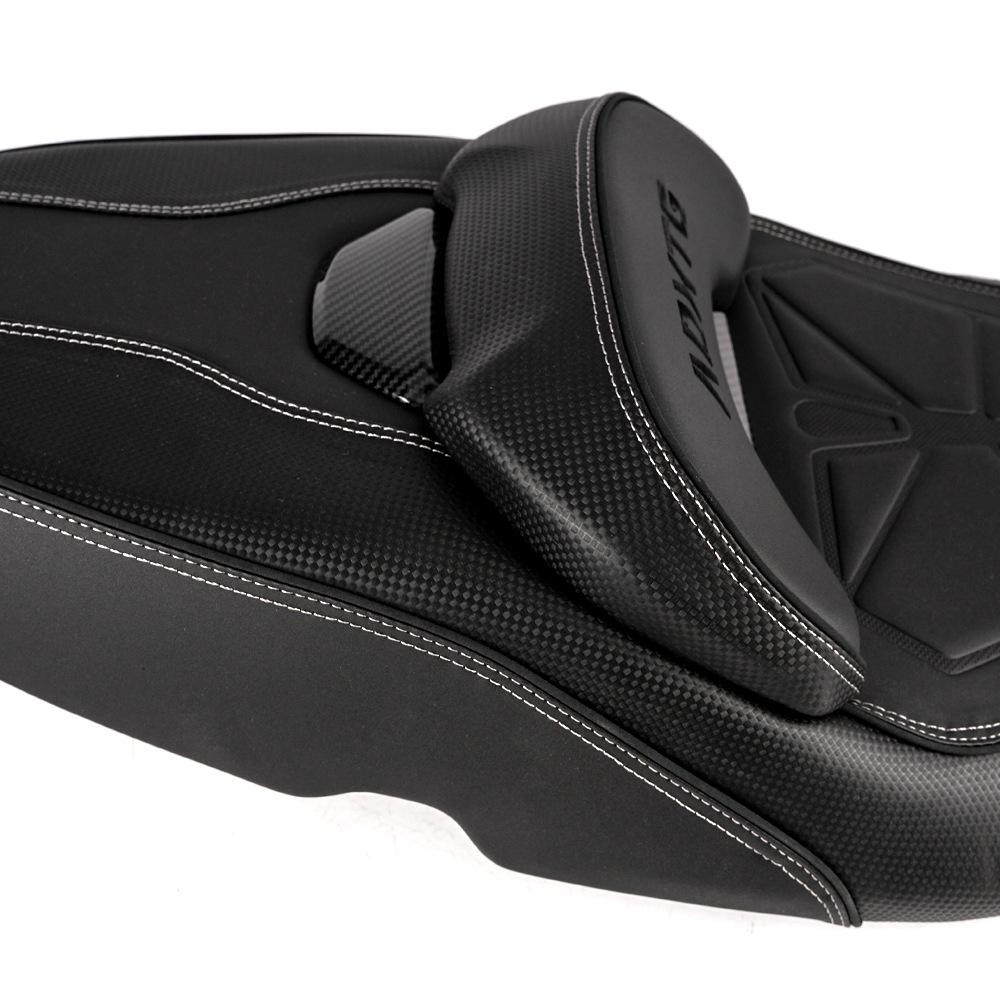 Sym Jet X 400 Comfortable Leather Seat Bag with Backrest Cushion Upgrade