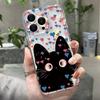 Silicone Cat Animal Phone Case For iPhone 16 Pro Max Funda iPhone 11 14 15 13 12 XR X XS 7 8 Plus SE 16promax 15promax Covers