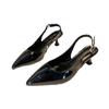 Summer fashion new bag head with sandals women's thin heel shallow mouth pointed head temperament high heel sandals