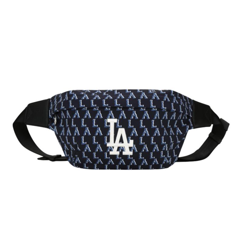 

MLB Monogram Collection Polyester Fanny Pack Regular Unisex Blue Casual