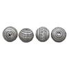 Chiang Mai Handmade Pure Silver Spacer Beads - Retro Style DIY Beading Materials