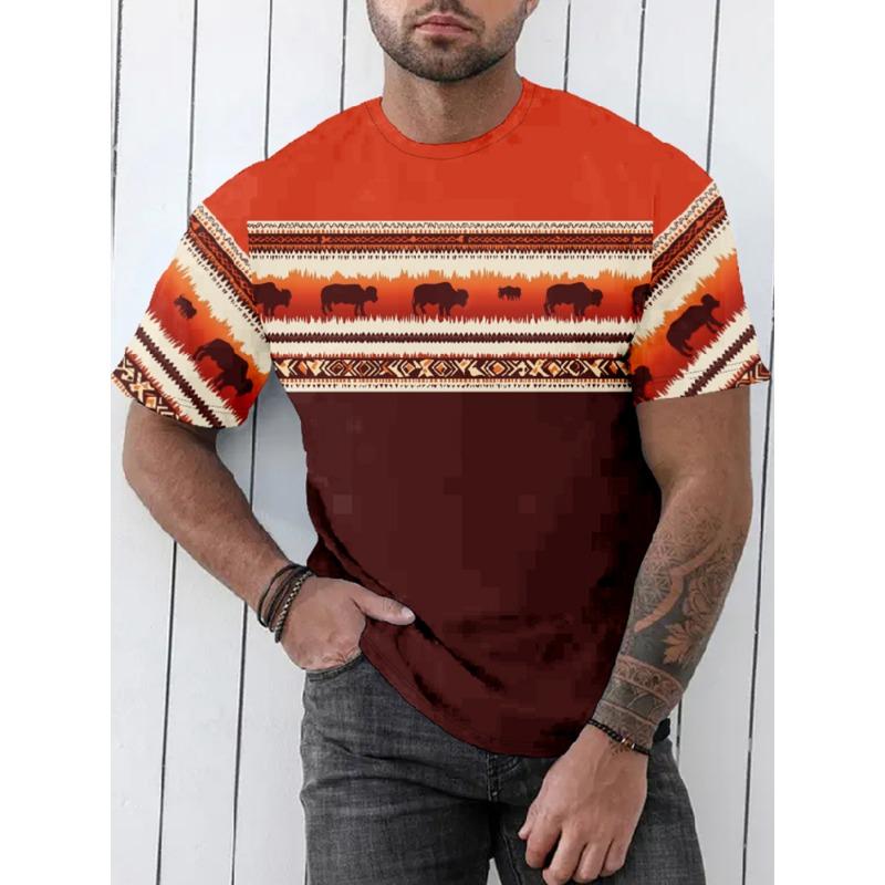 

Винтажная графическая печать футболки с коротким рукавом мужские весна-лето повседневные футболки с коротким рукавом и круглым вырезом мужские модные свободные пуловеры 4XL