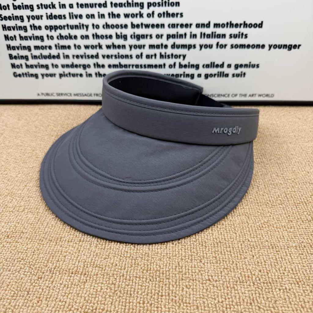 No makeup artifact empty top hat sunscreen hat women's summer models can tie ponytail anti-ultraviolet big brim sun hat sun hat