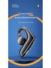 W8 Bone Conduction Bluetooth Ear-Hook Headset with Digital Display for Sports and Business Use