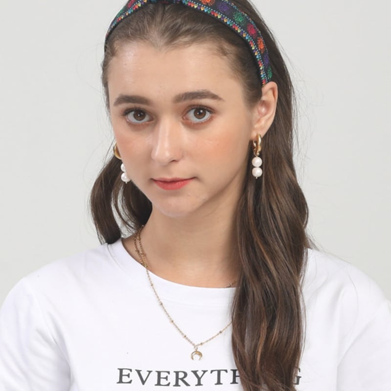 LALA Ethnic Hairband - OLIVE