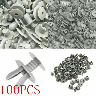 100 piezas de clip de parachoques para moldura interior, retenedor tipo empuje 701867299 para VW T4 T5 Transporter, accesorios para coche