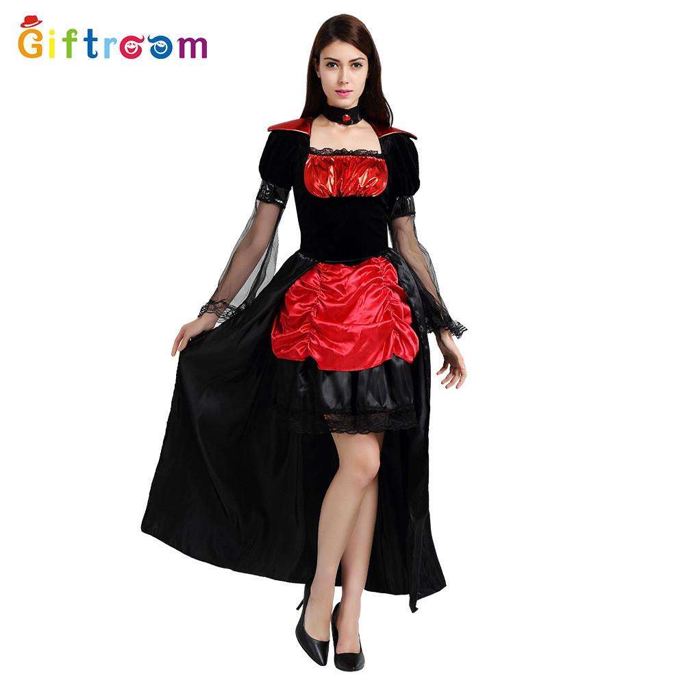 Stunning Gothic Vampire And Witch Costume For Women Perfect For Stage Halloween And