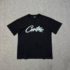 Unisex Übergroßes Baumwoll-Grafik-T-Shirt Lockerer Schnitt Rundhalsausschnitt Kurzarm T-Shirt Herren Damen Freizeit