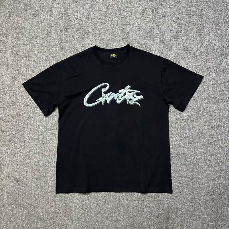 Unisex Übergroßes Baumwoll-Grafik-T-Shirt Lockerer Schnitt Rundhalsausschnitt Kurzarm T-Shirt Herren Damen Freizeit