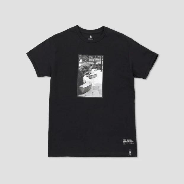 Girl Skateboards Shot by Leo Sharp Mike Carroll Skate Tee Black or White S
