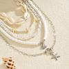 Imitation Pearl Necklace Shell Jewelry Niche High-end Clavicle Chain Women's Ocean Necklace Light Luxury Necklace