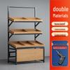 Creative Multilayer Fruit & Vegetable Display Rack for Supermarkets