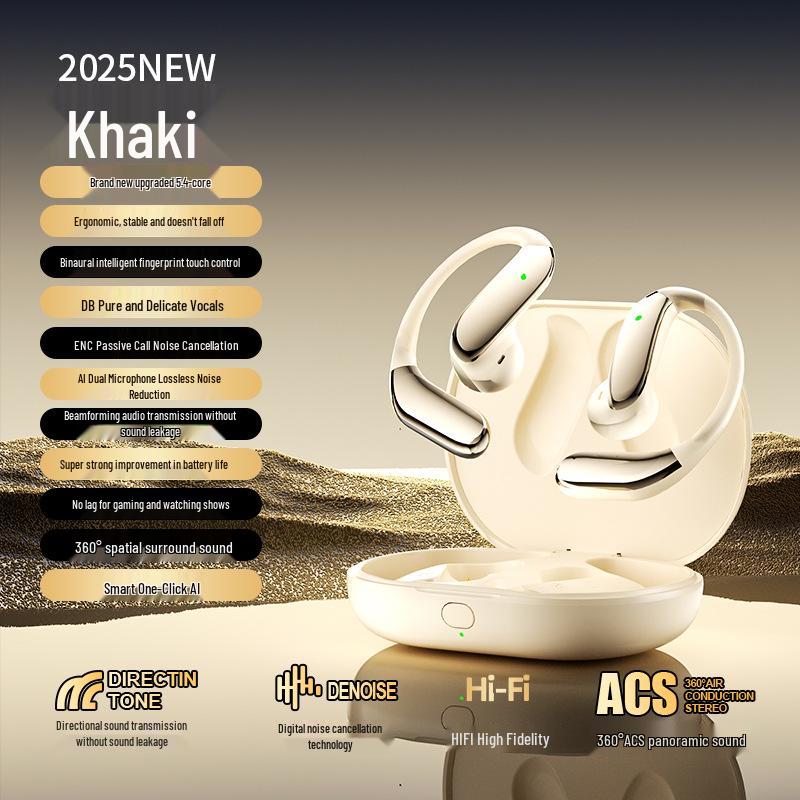 AI Smart Bluetooth Earbuds: Wireless Sports Earphones with Air Conduction & Long Battery Life