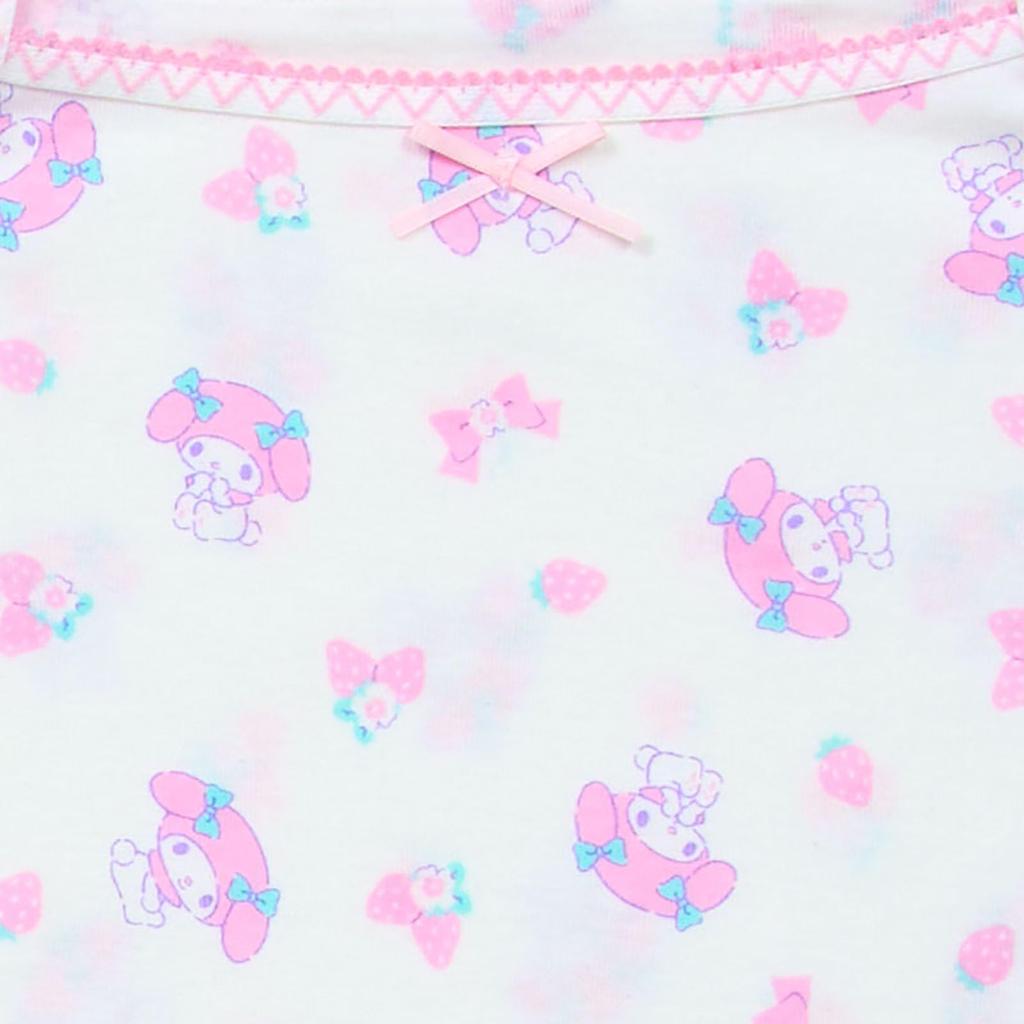 Sanrio Camisole Set of My with Name Tags Kids' 2, Melody, 120cm, 100% Cotton, (Product Number 152595)