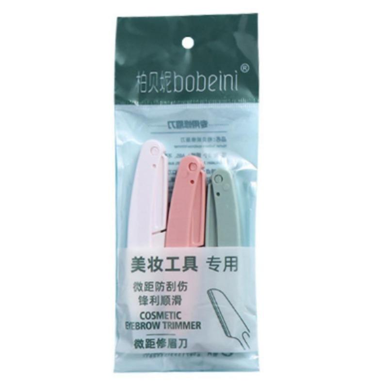 1/3pcs Safe Folding Ladies Face Shaver Eyebrow Trimmer Blade Anti-Scratch Razor Makeup Tools Eyebrow Trimmer Face Razor for Women