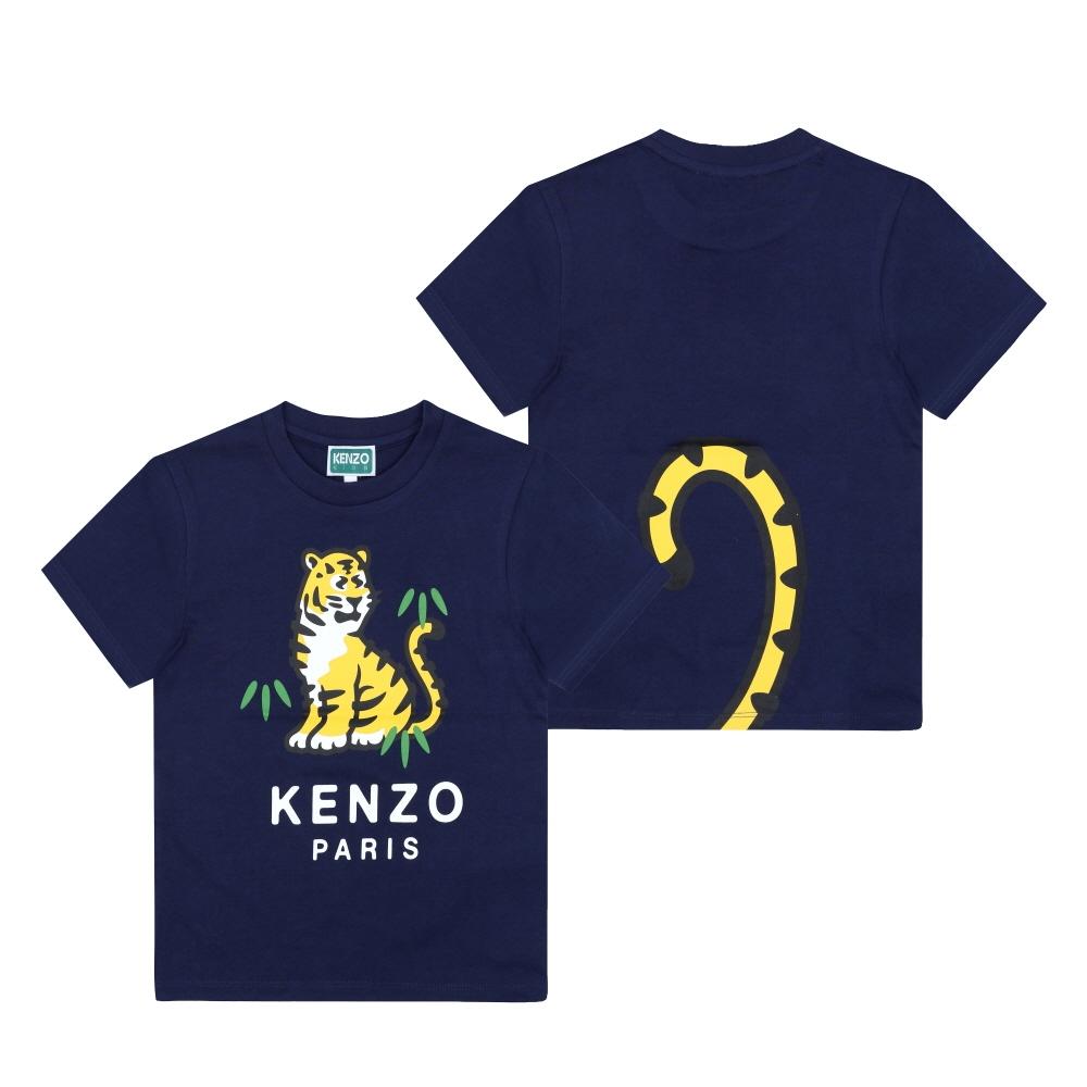 

Kenzo KoTora Tiger Kids T shirT K61809 K61809 84N (10A)