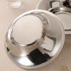 304 Stainless Steel Fruit Plate Rust-Proof Serving Dishes Premium Salad Bowl  Hotel Use