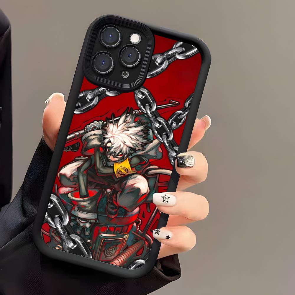 Manga G-Gachiakuta Phone Case For IPhone 17 Air 16 E 15 14 Plus 13 12 11 Pro Max Black Sky Eye Stepped Protective Case