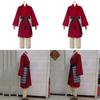Beautifully Crafted Hua Mulan Cosplay Costume For Halloween And Parties With Soft Material