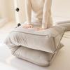 Soft Tatami Headboard Cushion: Removable, Washable, Lumbar Support & Anti-collision.