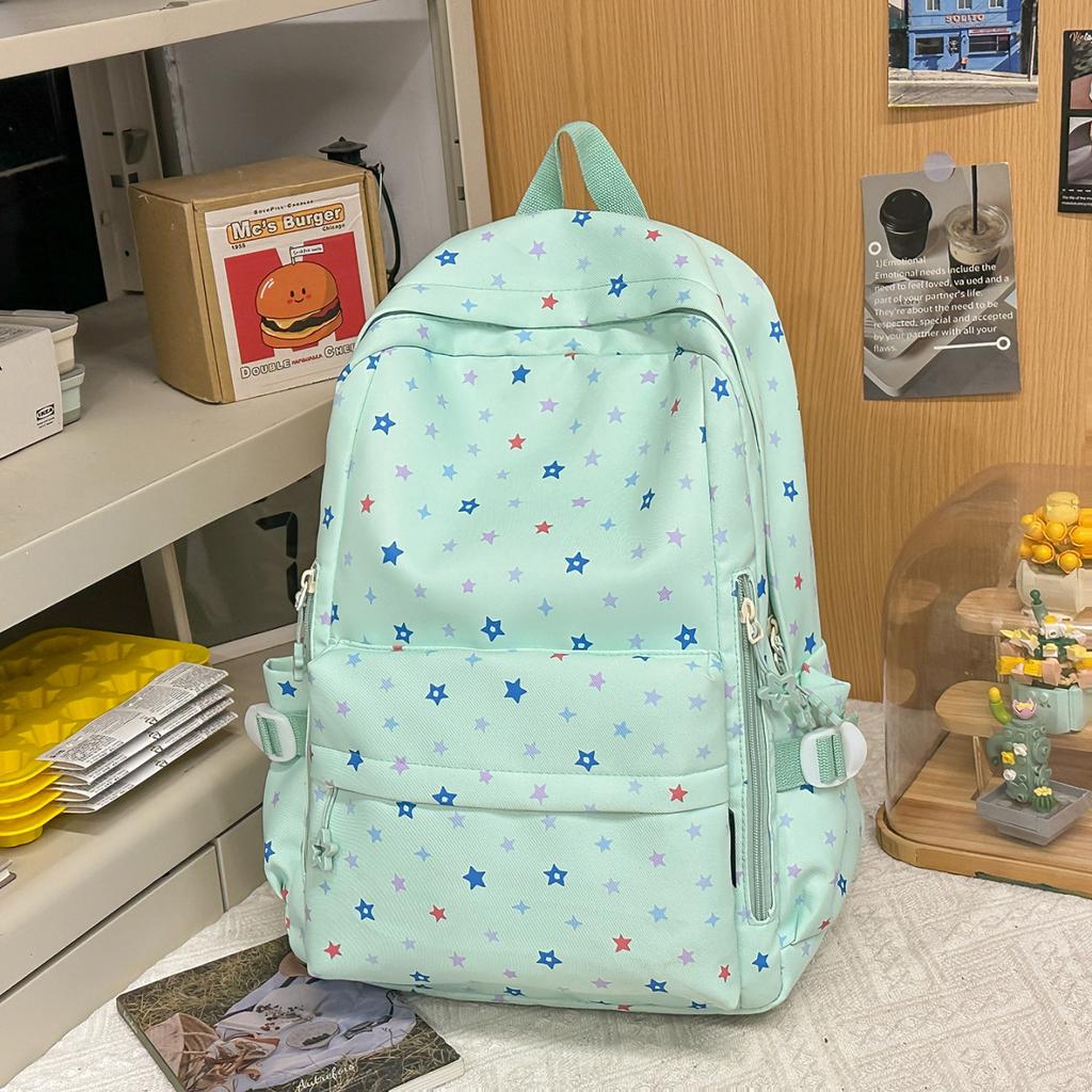 Schoolbag High School Student Backpack Female 1011 New Japanese and Korean Leisure Work Commuter Shopping Backpack Female Large Capacity