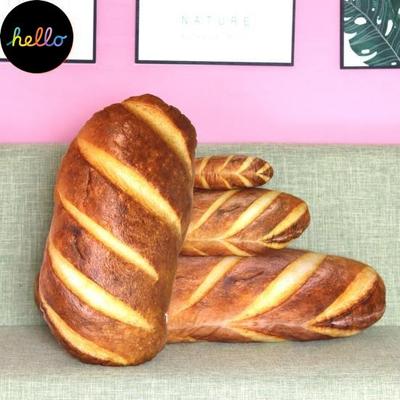 Creative 3D Simulation Bread Design Sofa Pillow Soft Cus On Home Decor Gift