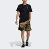 Adidas Originals Camo 3-Stripes Loose Sports Shorts Men Bottoms Military-Green GN1887