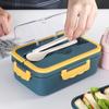 FENGGUAN Portable Wheat Straw Microwaveable Lunch Box